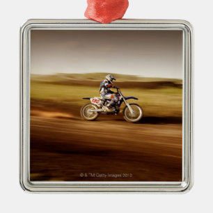 Ornamento De Metal Cavaleiro 2 do motocross