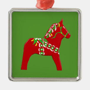 Ornamento De Metal Cavalos de Natal Dala
