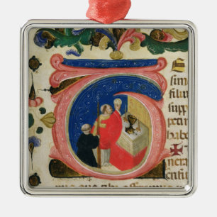 Ornamento De Metal Celebração do Eucaristia