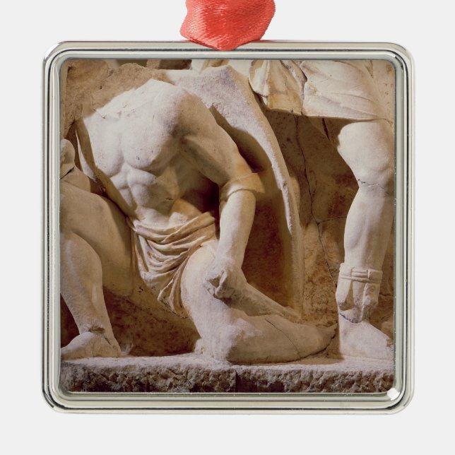 Ornamento De Metal Cena de batalha, c.169 (Frente)