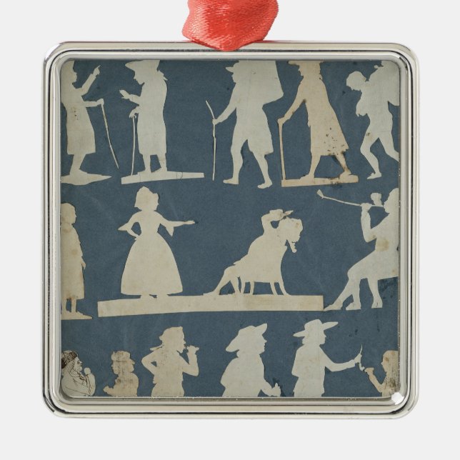 Ornamento De Metal Cena do gênero (Frente)