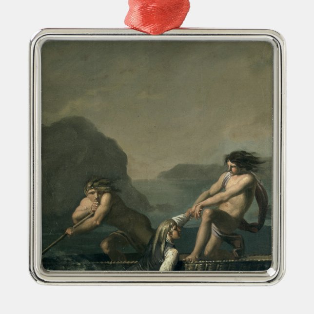 Ornamento De Metal Cenas 'de Journey subterrâneo de Niels Klim (Frente)