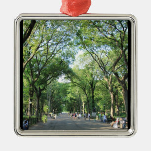 Ornamento De Metal Central Park: Caminhada do Poeta no Verão
