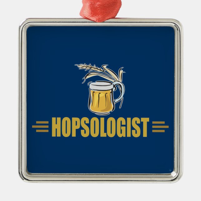 Ornamento De Metal Cerveja Engraçada (Frente)