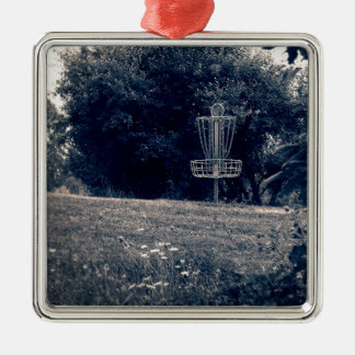 Ornamento De Metal Cesta de Golfe de Disco Frisbee