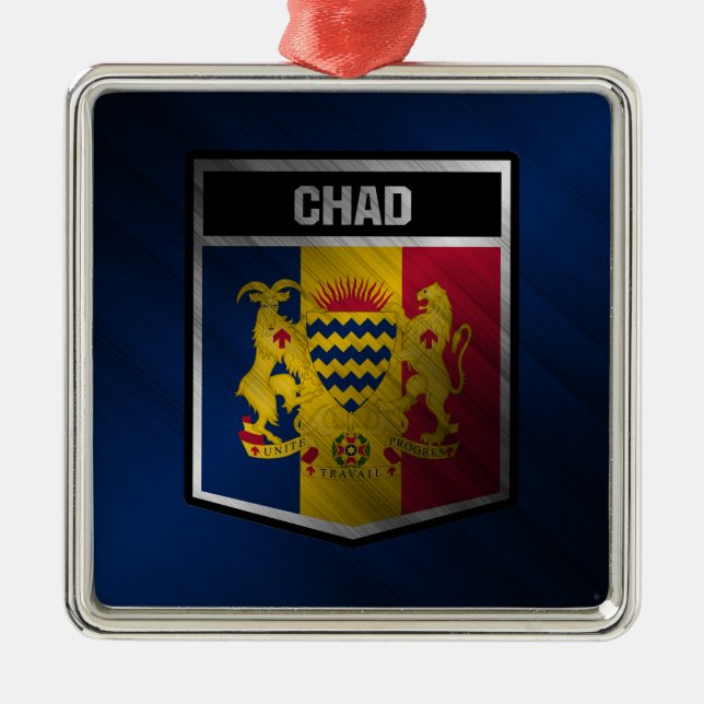 Ornamento De Metal Chade (Frente)