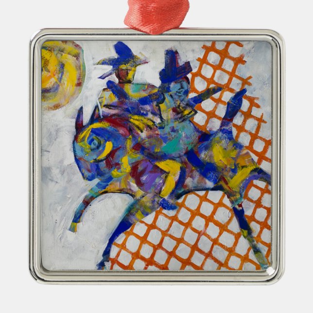 Ornamento De Metal Chamada de Heyoka (Frente)