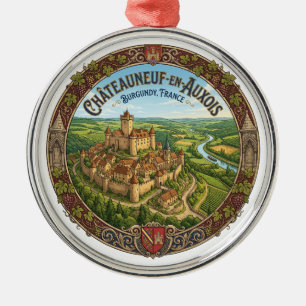 Ornamento De Metal Châteauneuf-en-Auxois França Viagem