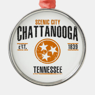 Ornamento De Metal Chattanooga