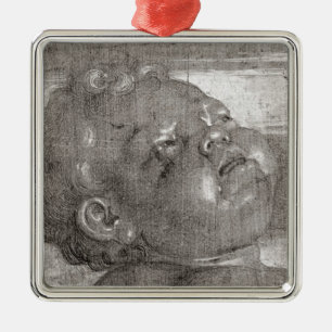 Ornamento De Metal Cherubim que grita, 1521