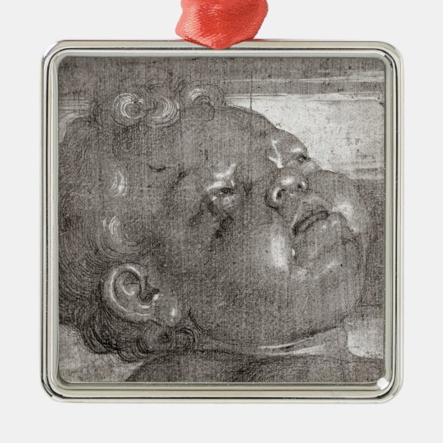 Ornamento De Metal Cherubim que grita, 1521 (Frente)