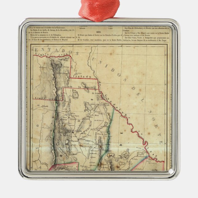 Ornamento De Metal Chihuahua, México (Frente)