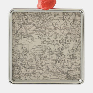 Ornamento De Metal Chili, La Plata e Uruguai