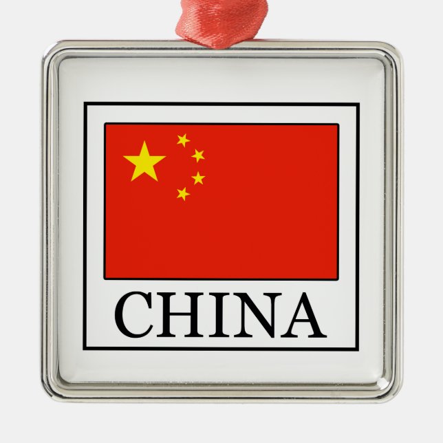 Ornamento De Metal China (Frente)