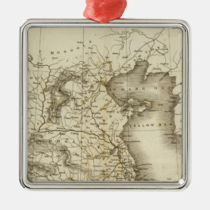 Ornamento De Metal China, Japão