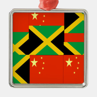 Ornamento De Metal Chinês-jamaicano
