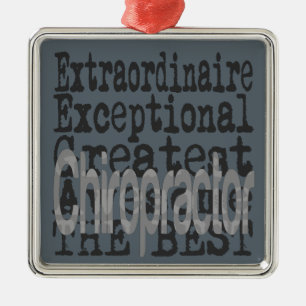 Ornamento De Metal Chiropractor Extraordinaire