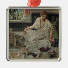 Ornamento De Metal Chloe (por Edward Poynter)