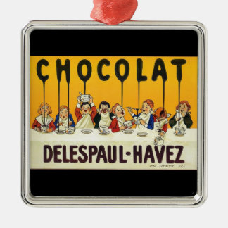 Ornamento De Metal Chocolat Delespaul Havez