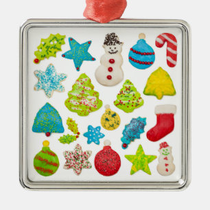 Ornamento De Metal Christmas Cookies
