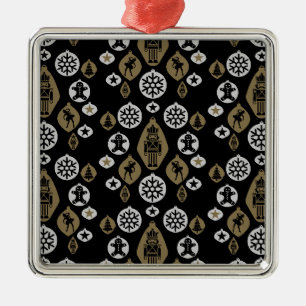 Ornamento De Metal Christmas Nutcracker Baubles