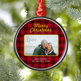 Ornamento De Metal Christmas Ornament