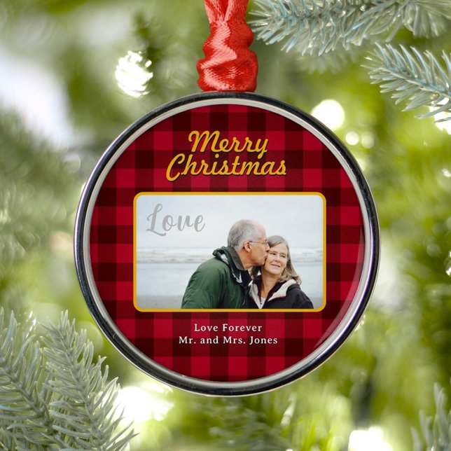 Ornamento De Metal Christmas Ornament (Criador carregado)