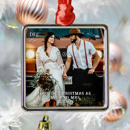 Ornamento De Metal Christmas Ornament