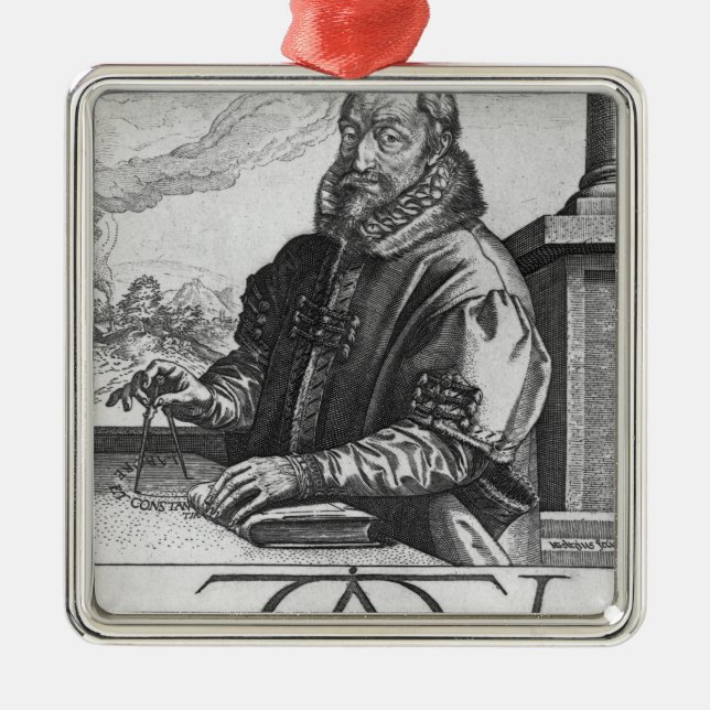 Ornamento De Metal Christophe Plantin (Frente)
