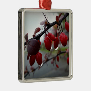 Ornamento De Metal Chuva no galho