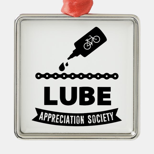 Ornamento De Metal Ciclismo da Sociedade de Apreciação Lube (Frente)