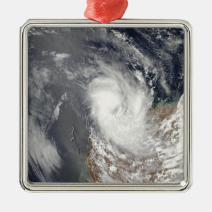 Ornamento De Metal Ciclone Dominic fora da costa de Austra ocidental
