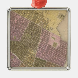 Ornamento De Metal Cidade de New York