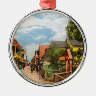 Ornamento De Metal Cidade - Rua Augustine Florida - Cozy Inn 1908