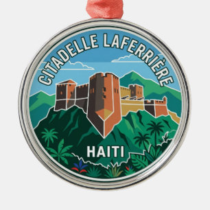 Ornamento De Metal Cidadela Laferrière Haiti