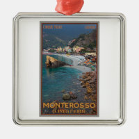 Cinque Terre - praia de Monterosso da manhã