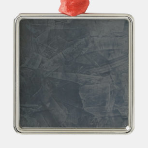 Ornamento De Metal Cinzas sólidas