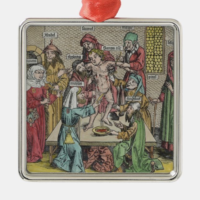 Ornamento De Metal Circuncisão (Frente)