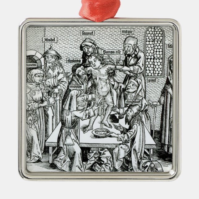 Ornamento De Metal Circuncisão, 'de Liber Chronicarum (Frente)