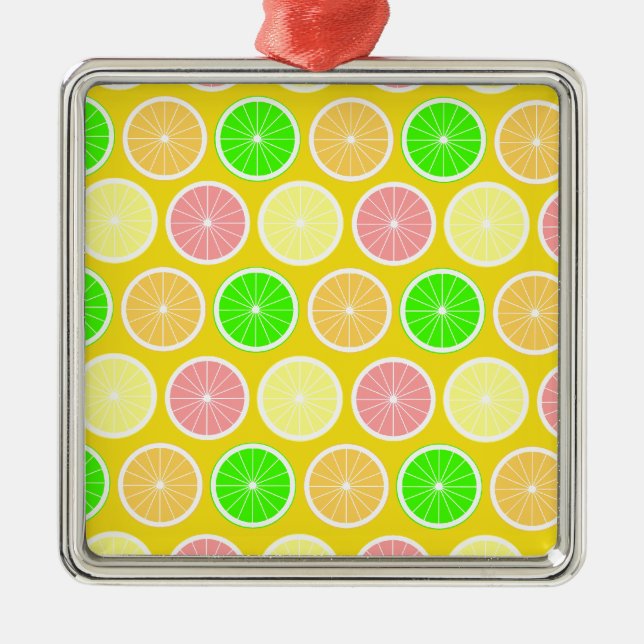 Ornamento De Metal Citrino (Frente)