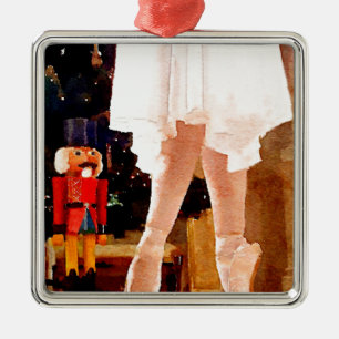 Ornamento De Metal Clara e o Nutcracker