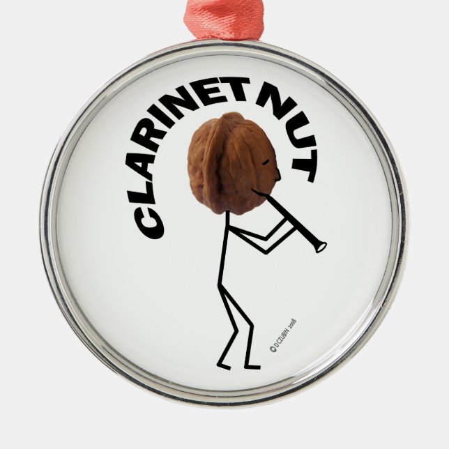 Ornamento De Metal Clarinet Nut (Frente)
