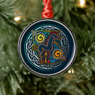 Ornamento De Metal Clássica antiga