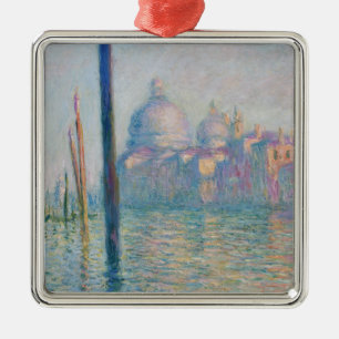 Ornamento De Metal Claude Monet Grande Canal Veneza Itália Viagem