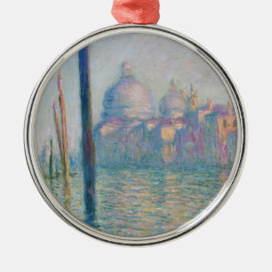 Ornamento De Metal Claude Monet Grande Canal Veneza Itália Viagem