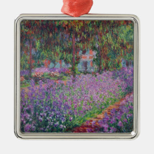 Ornamento De Metal Claude Monet Jardim do Artista em Giverny
