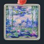 Ornamento De Metal Claude Monet - Lírios/Ninfas 1919<br><div class="desc">Lírios/Ninfas (W.1852) - Claude Monet,  Petróleo na Canvas,  1916-1919</div>