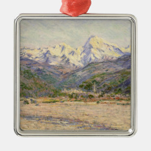 Ornamento De Metal Claude Monet  Vale do Nervia