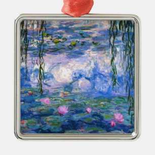 Ornamento De Metal Claude Monet Water Lillies 1919