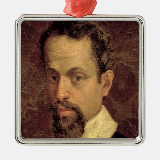 Ornamento De Metal Claudio Monteverdi (Frente)